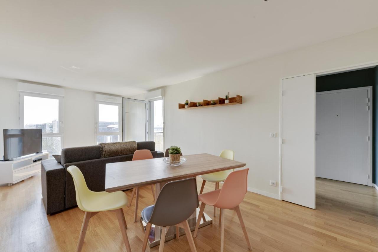 Chic Apart With Great View Of Paris Daire Saint-Denis  Dış mekan fotoğraf