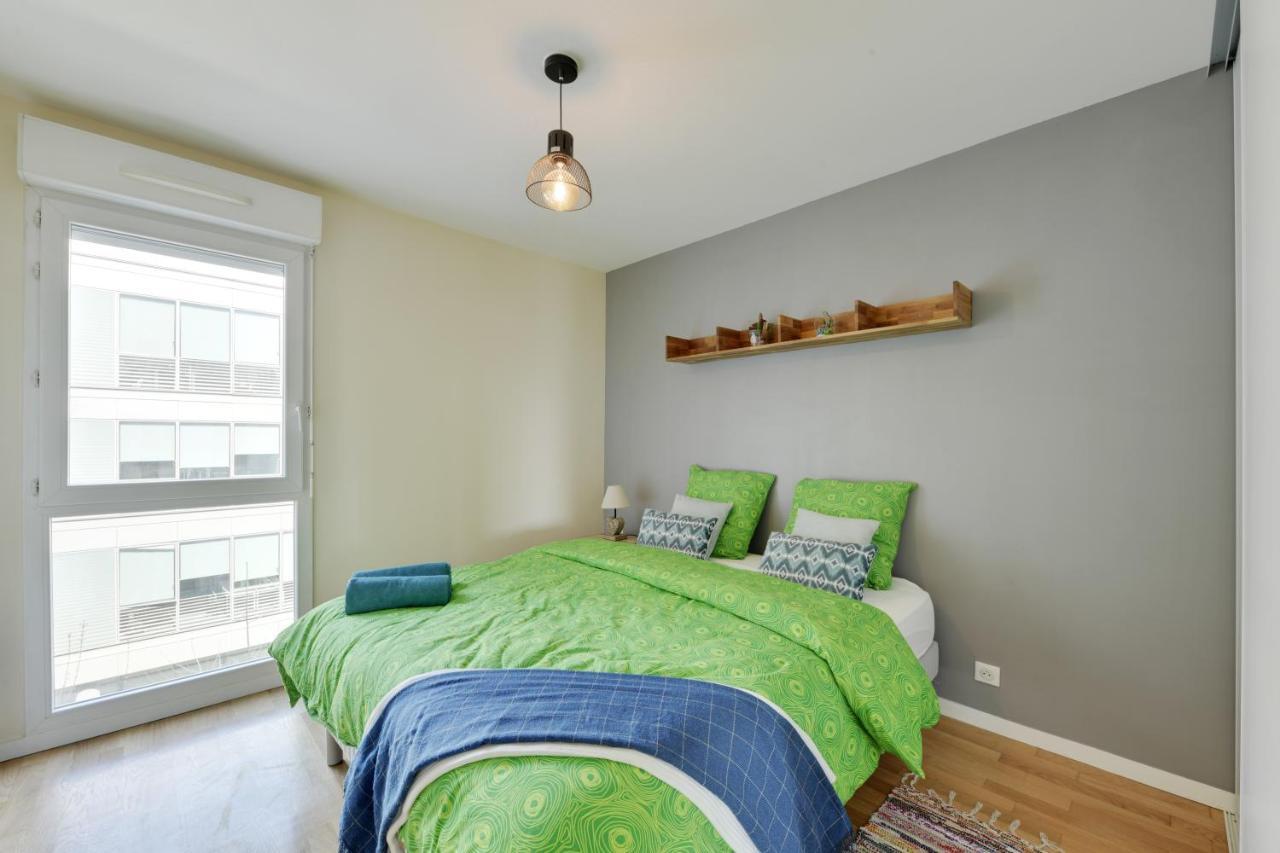 Chic Apart With Great View Of Paris Daire Saint-Denis  Dış mekan fotoğraf