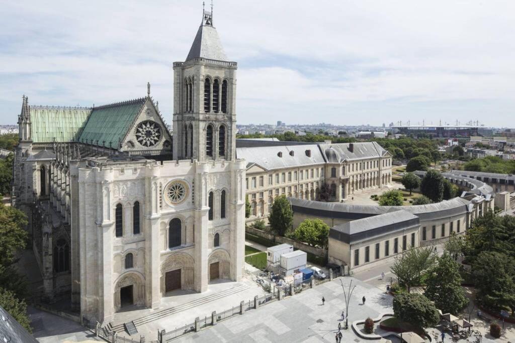 Chic Apart With Great View Of Paris Daire Saint-Denis  Dış mekan fotoğraf